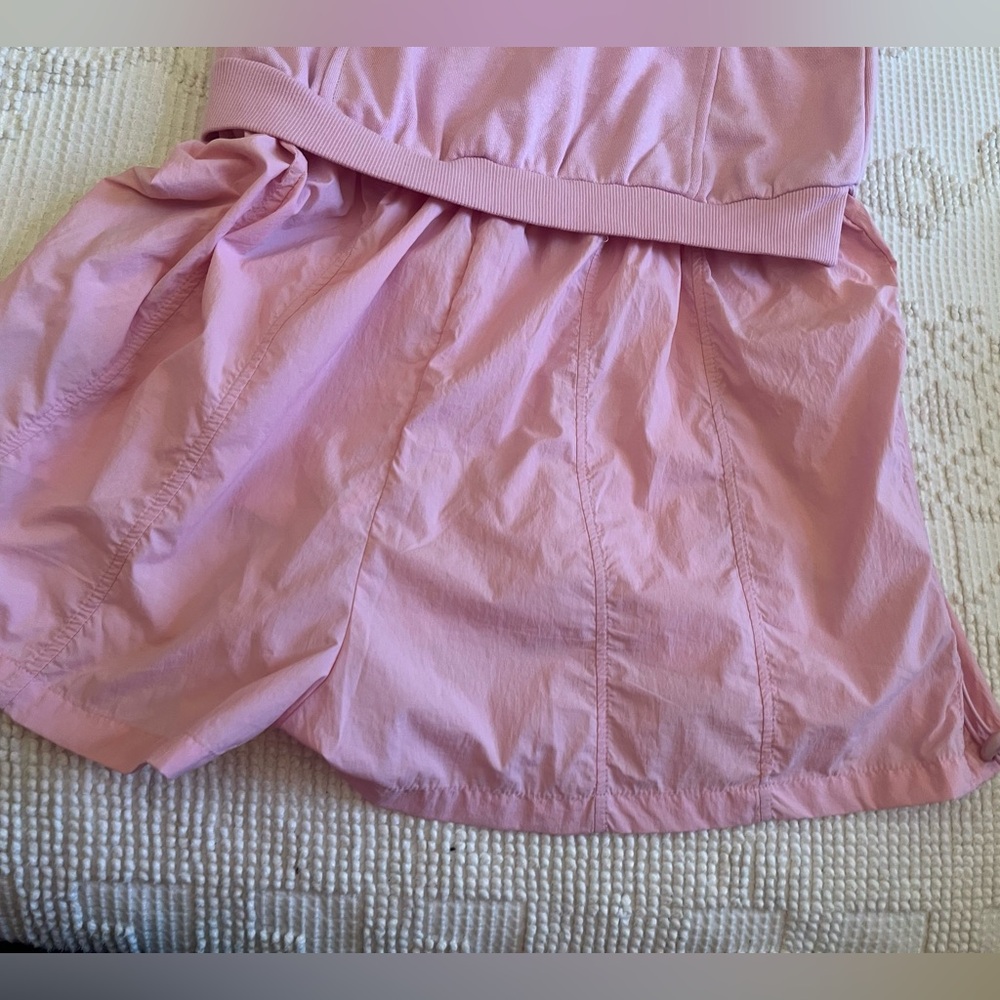 Light Pink Casual Skirted jumper